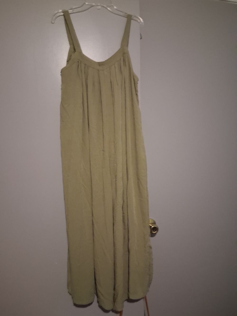 Hunter & Brown Rayon  Wide Leg Jumpsuit Lagenlook Minimalist